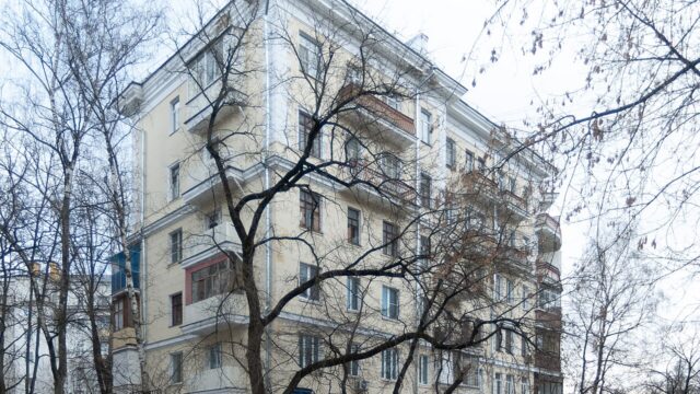 Фасад дома: Малая Остроумовская улица, дом 1/3