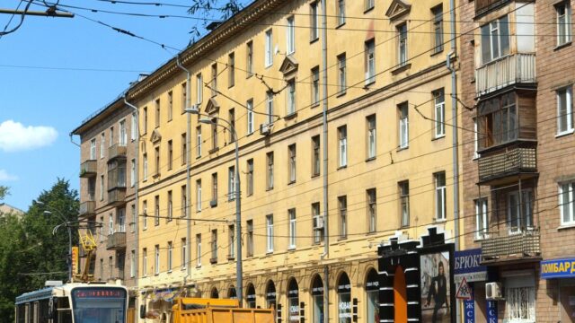 Фасад дома: Первомайская улица, дом 69