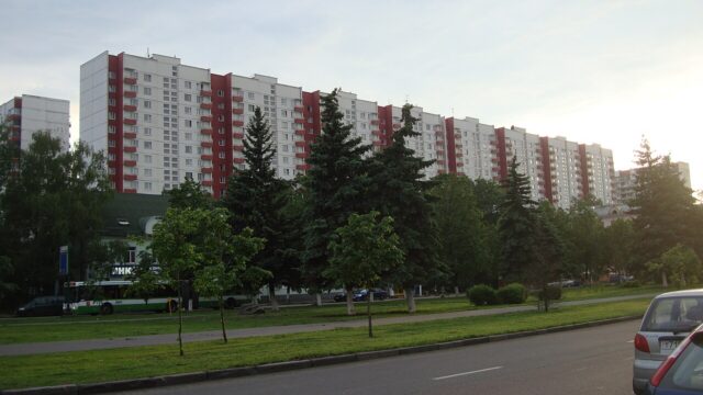 Фасад дома: улица Дмитрия Ульянова, дом 16, корпус 1