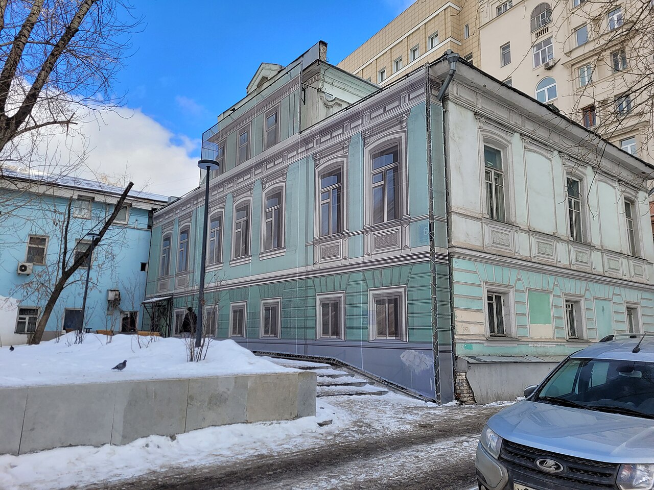 дом старого фонда под ремонт, Спартаковская улица, 6, 1941 года постройки