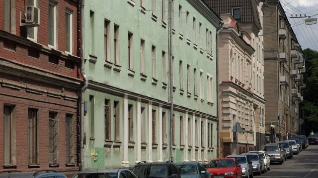 Фасад дома: Аптекарский переулок, дом 7
