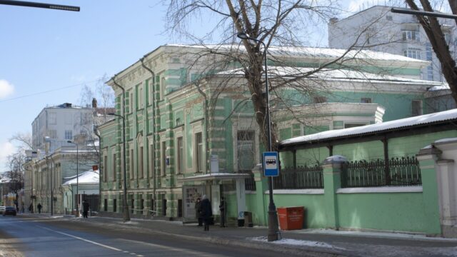 Фасад дома: Новая Басманная улица, дом 16, строение 3