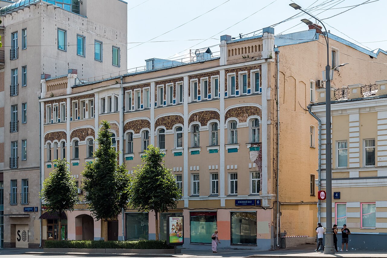 дом старого фонда, Улица Земляной Вал, 1/4с1, 1932 года постройки
