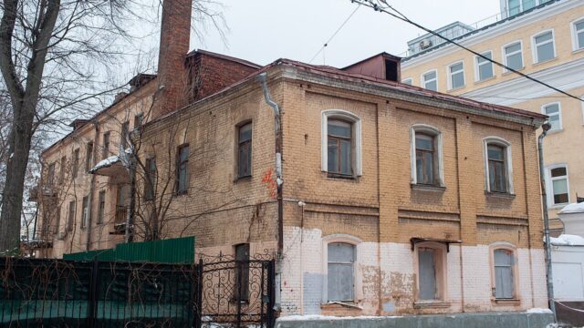 Фасад дома: Архангельский переулок, дом 8/2, строение 4