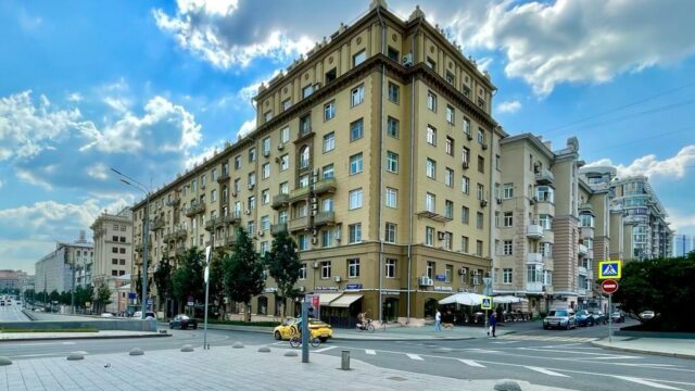 Фасад дома: Новинский бульвар, дом 7