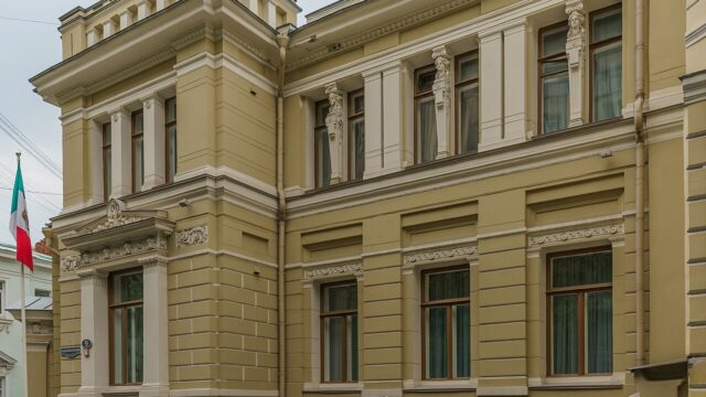 Фасад дома: Малый Николопесковский переулок, дом 9/1, строение 2