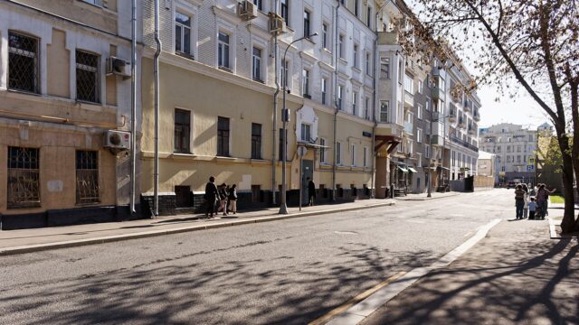 Фасад дома: Озерковский переулок, дом 11