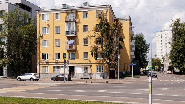 Фасад дома: 1-й Щипковский переулок, дом 13/15