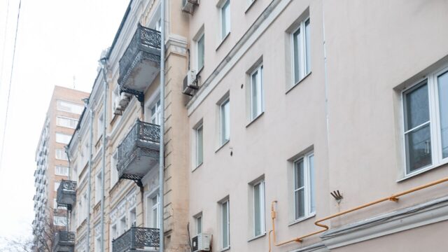 Фасад дома: Большая Пироговская улица, дом 35А, строение 1