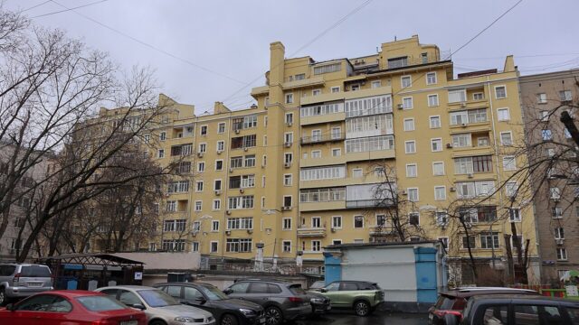 Фасад дома: улица Чаянова, дом 10, строение 1
