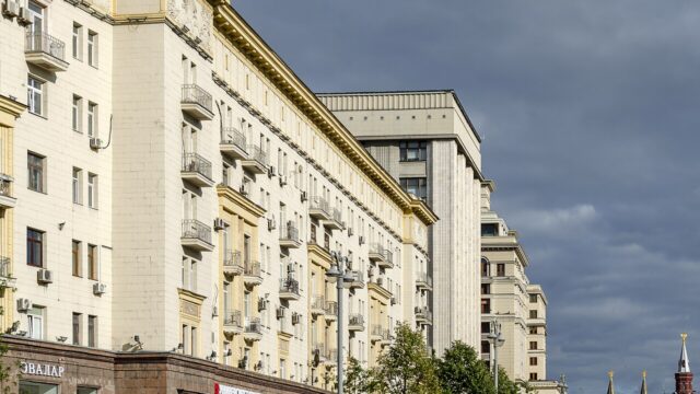 Фасад дома: Тверская улица, дом 4