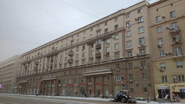 Фасад дома: проспект Мира, дом 71, строение 1