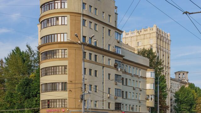 Фасад дома: Большая Дорогомиловская улица, дом 6