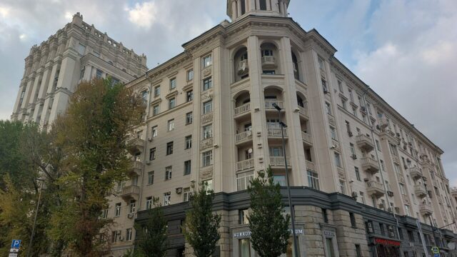 Фасад дома: Большая Дорогомиловская улица, дом 4