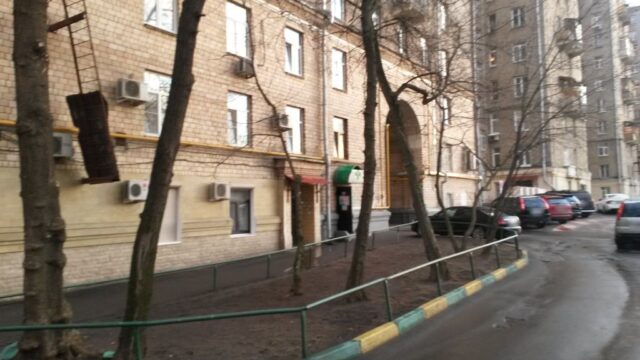 Фасад дома: площадь Победы, дом 2, корпус 1