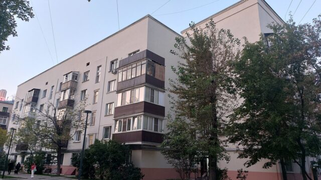 Фасад дома: Можайский переулок, дом 5