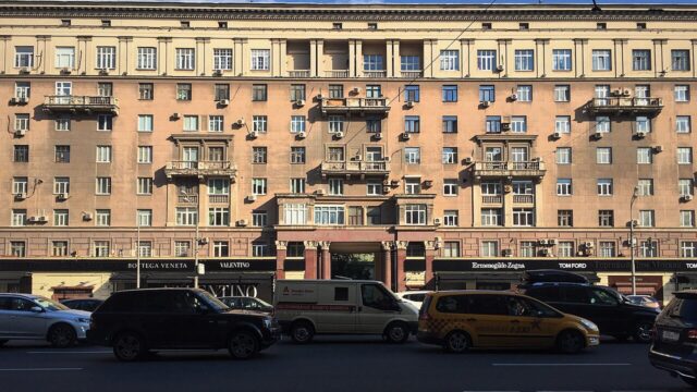 Фасад дома: Кутузовский проспект, дом 31