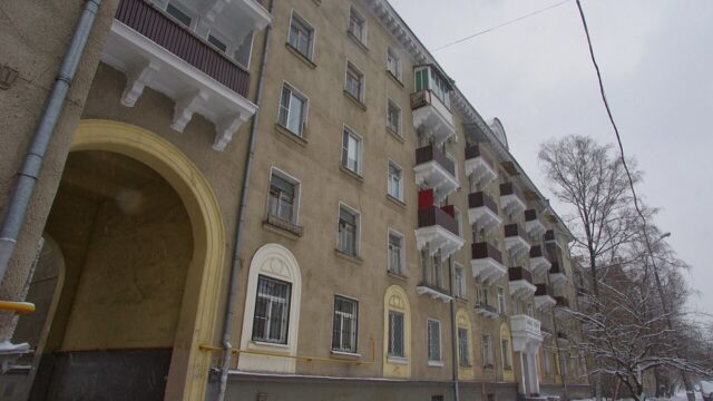 Фасад дома: 1-й Саратовский проезд, дом 3