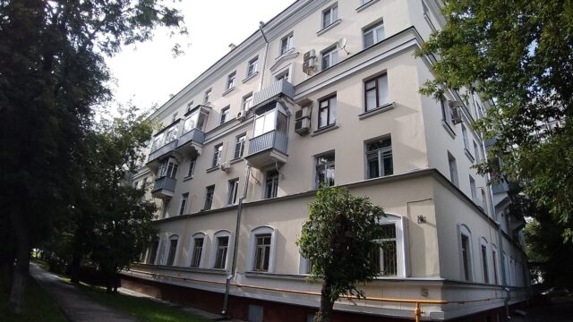 Фасад дома: Кубанская улица, дом 14, строение 1