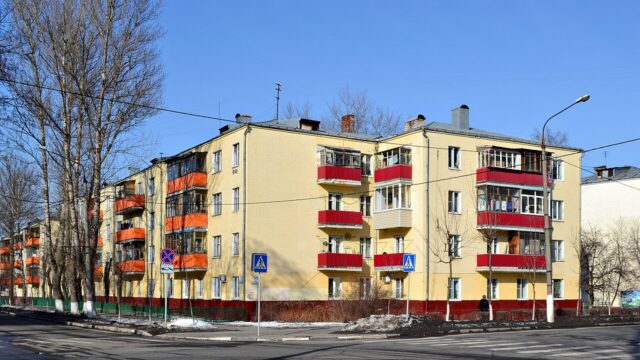 Фасад дома: улица Коминтерна, дом 7
