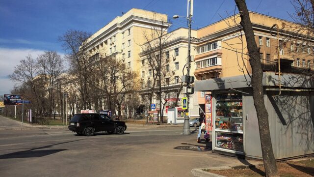 Фасад дома: проспект Мира, дом 124, корпус 10