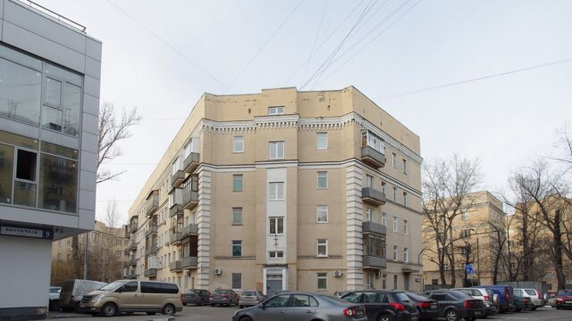 Фасад дома: Пересветов переулок, дом 7, корпус 1