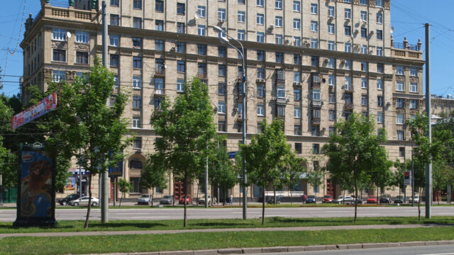 Фасад дома: Ленинградский проспект, дом 18