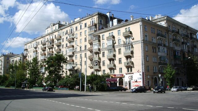 Фасад дома: Новопесчаная улица, дом 16, корпус 1