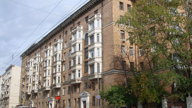Фасад дома: Новопесчаная улица, дом 3, корпус 1
