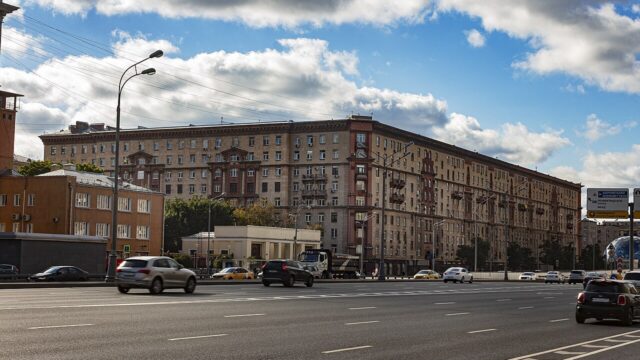 Фасад дома: Ленинградский проспект, дом 75, корпус 1А