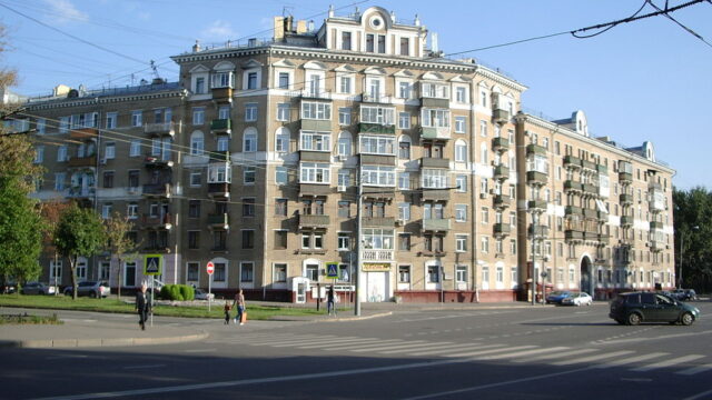 Фасад дома: Новопесчаная улица, дом 13, корпус 2