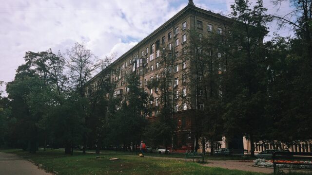 Фасад дома: улица Космонавта Волкова, дом 3