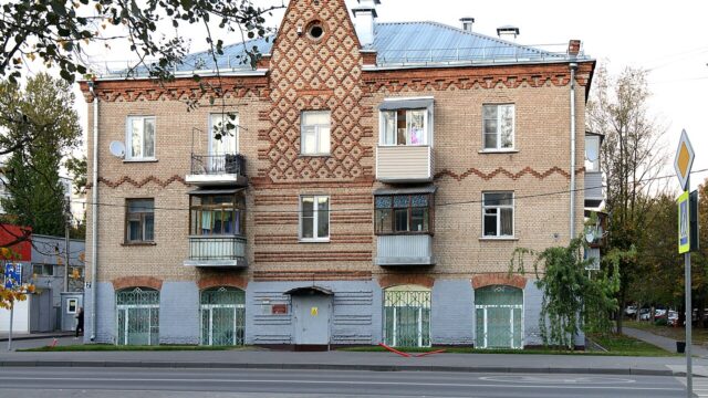 Фасад дома: дачный посёлок Кокошкино, улица Ленина, дом 2
