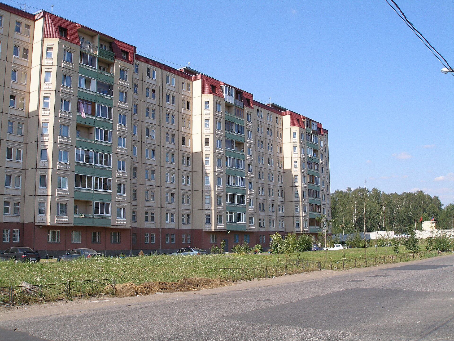 Здание старого фонда в Санкт-Петербурге